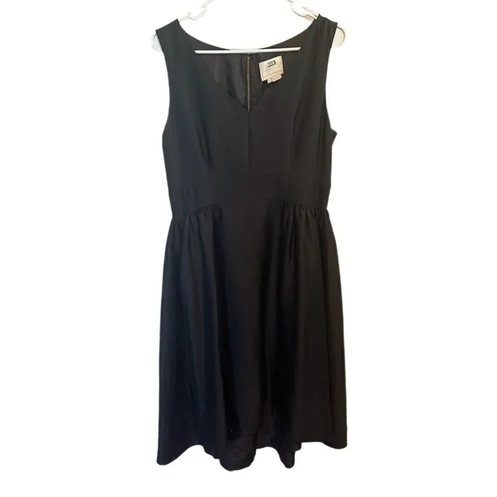 Kate Spade- Women’s Noir Black Heritage Tank Dress, Size 10